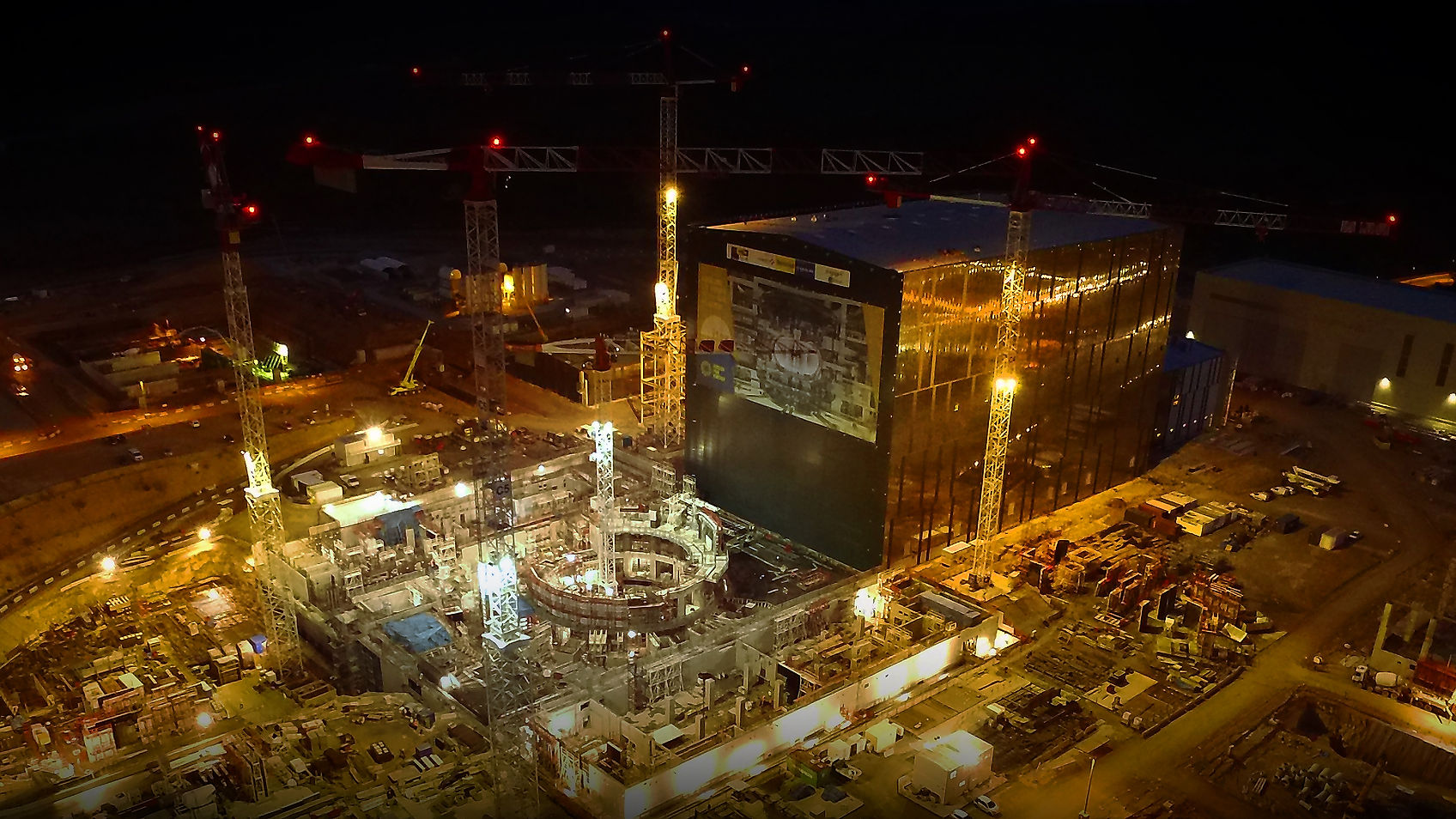 Vidéos aériennes du chantier ITER (Cadarache / France)